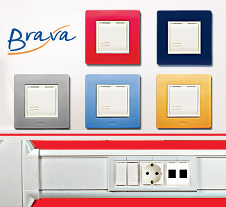 "Brava" - Универсальные электроустановочные изделия